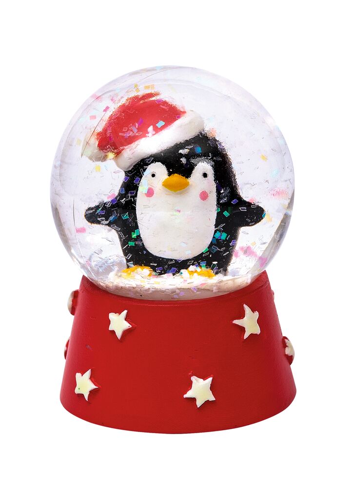 Nachtleuchtende Schneekugel Pinguin