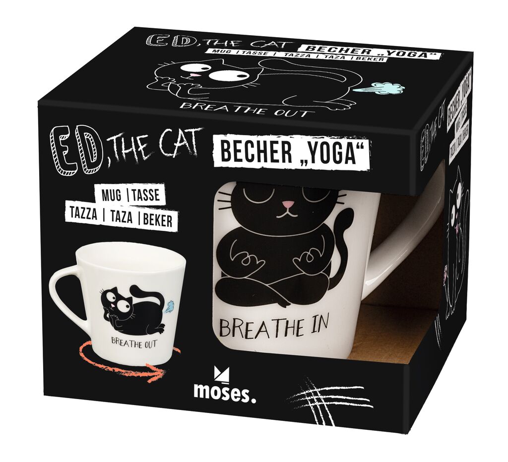 Ed, the Cat Becher Yoga