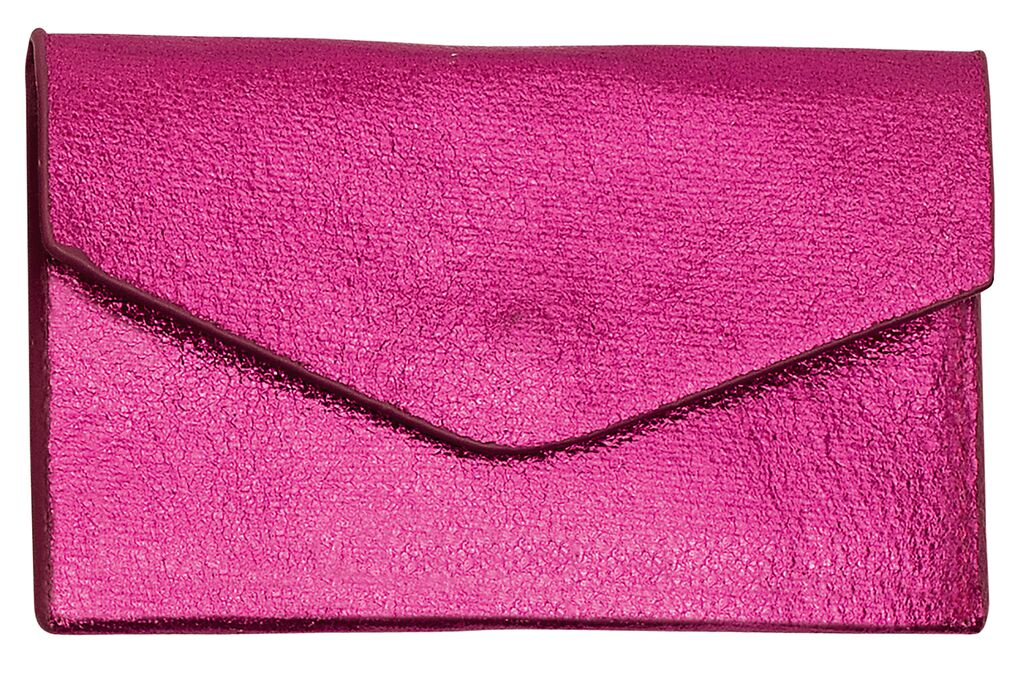 Smile Portemonnaie Metallic pink