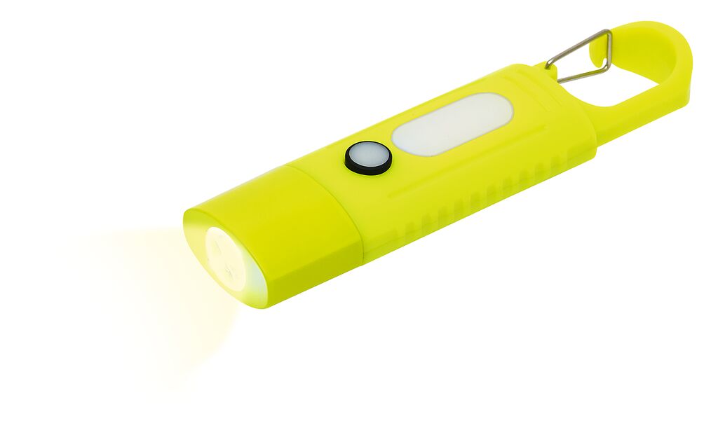 Expedition Natur Clip Taschenlampe gelb