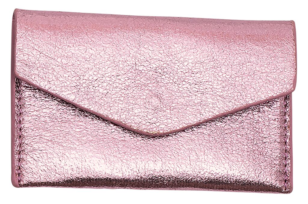 Smile Portemonnaie Metallic rosa