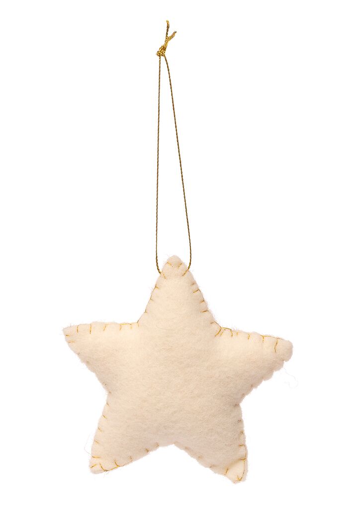 Anhänger Weihnachtszauber beige