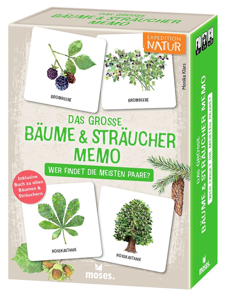 Expedition Natur - Das große Bäume & Sträucher Memo