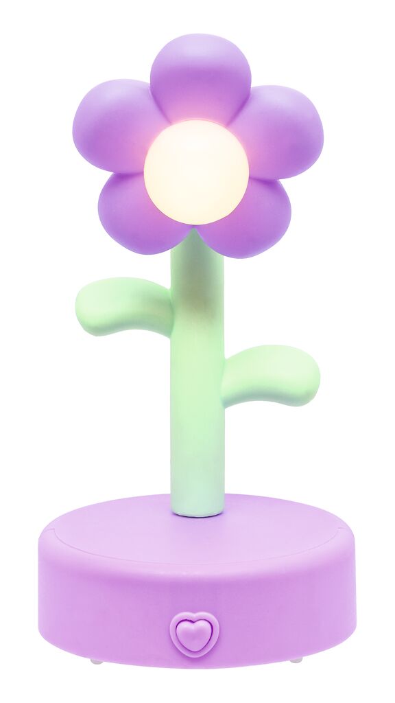 Blumenlampe Frühlingszauber violett