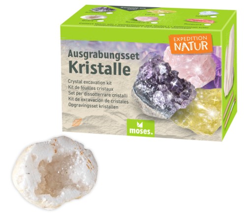 Expedition Natur Ausgrabungsset Kristall Quarz-Geode