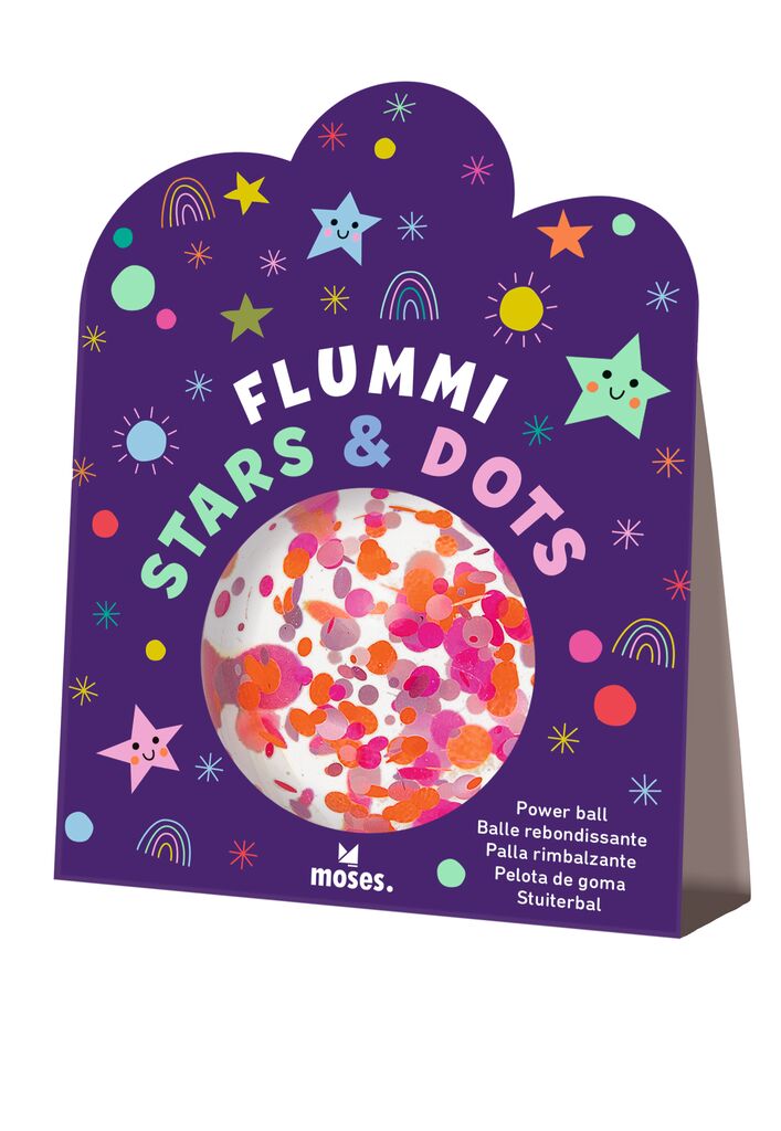 Flummi Stars & Dots (versch. Farben)